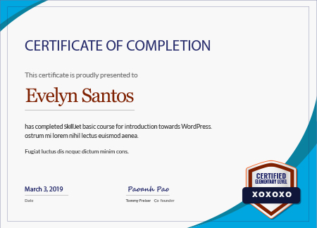 Certificate 03